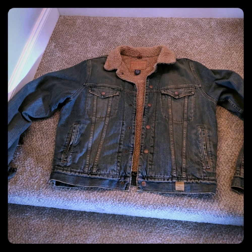 Abercrombie and Fitch Blue Jean Jacket